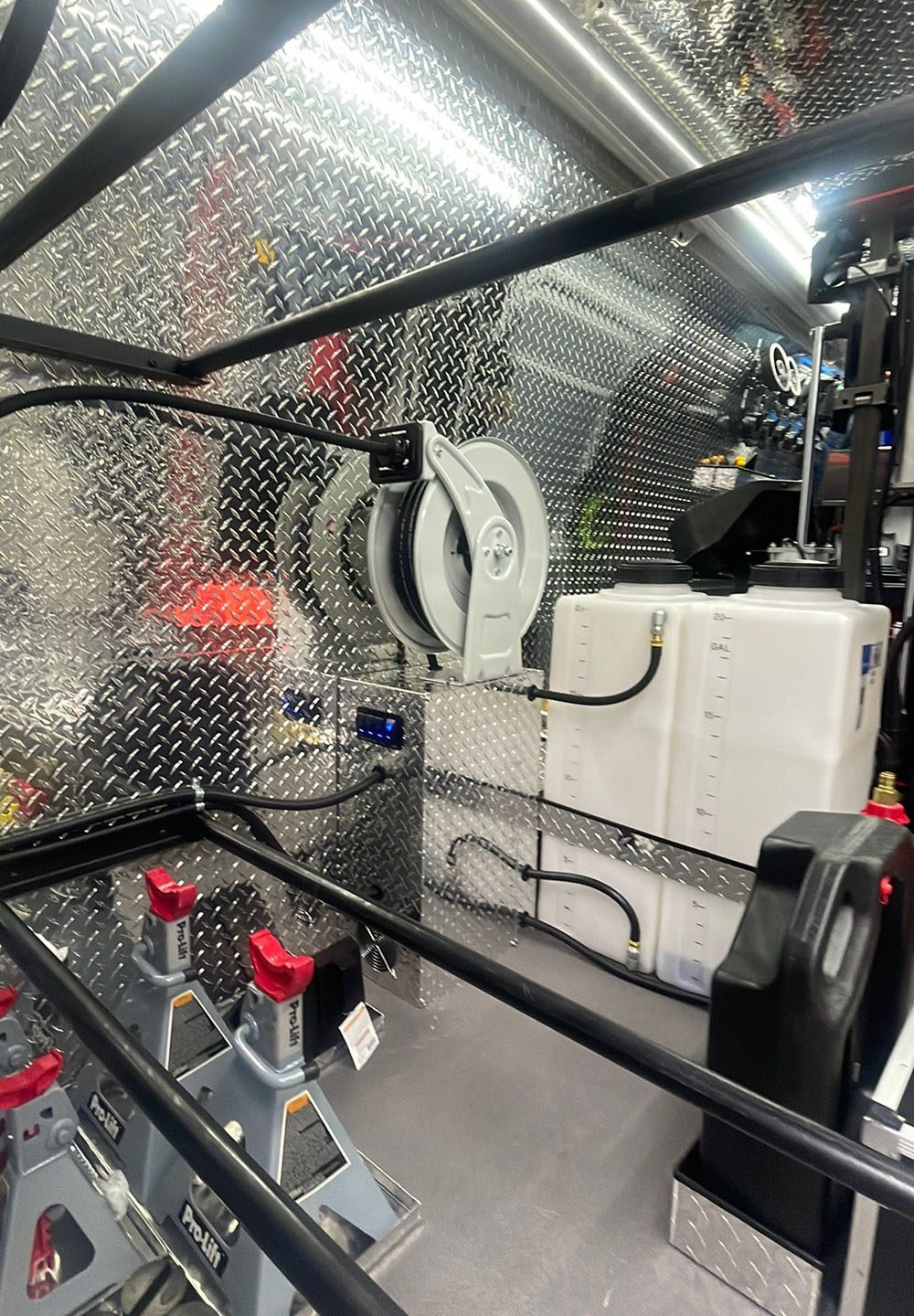 GoMotires inside Van