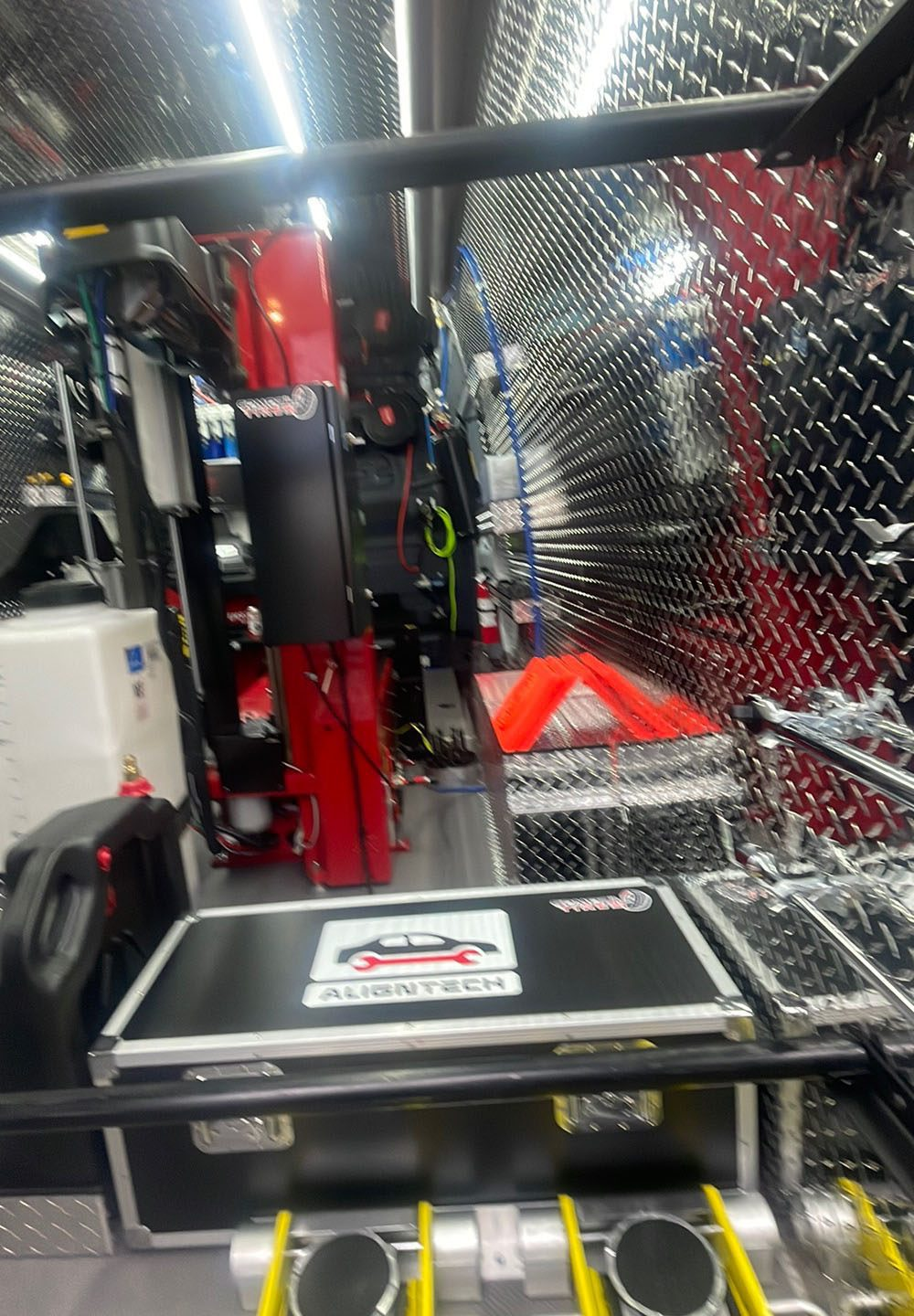 GoMotires inside Van